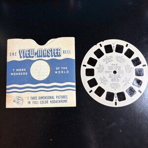 Vintage View-Master Reel 974-B 20,000 Leagues Under The Sea Battling The Giant O